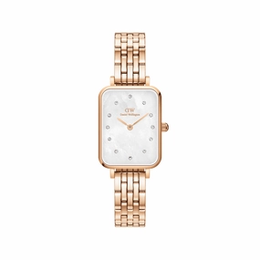 Daniel Wellington Quadro 26mm 5-Link Lumine MOP Watch DW00100620,quartz watch, quartz watches for men, quartz watches for women, best quartz watch, minimalist quartz watch, luxury quartz watch, waterproof quartz watch,analog quartz watch, digital quartz wa