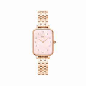 Daniel Wellington Quadro Lumine 5-Link Melrose 20X26 Watch DW00100621 