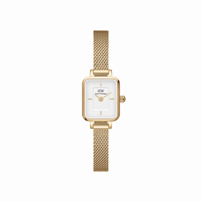 Daniel Wellington Quadro Mini Evergold Watch DW00100725 
