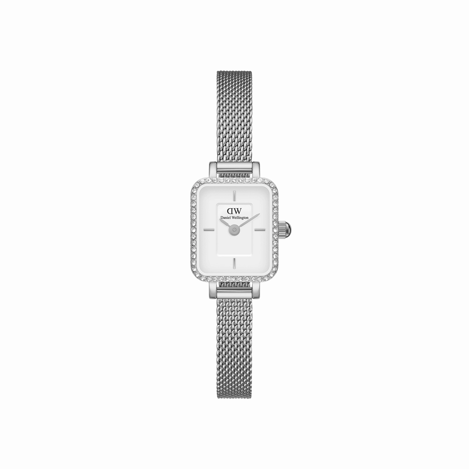Daniel Wellington Quadro Mini Lumine Bezel Silver Watch DW00100732,quartz watch, quartz watches for men, quartz watches for women, best quartz watch, minimalist quartz watch, luxury quartz watch, waterproof quartz watch,analog quartz watch, digital quartz 