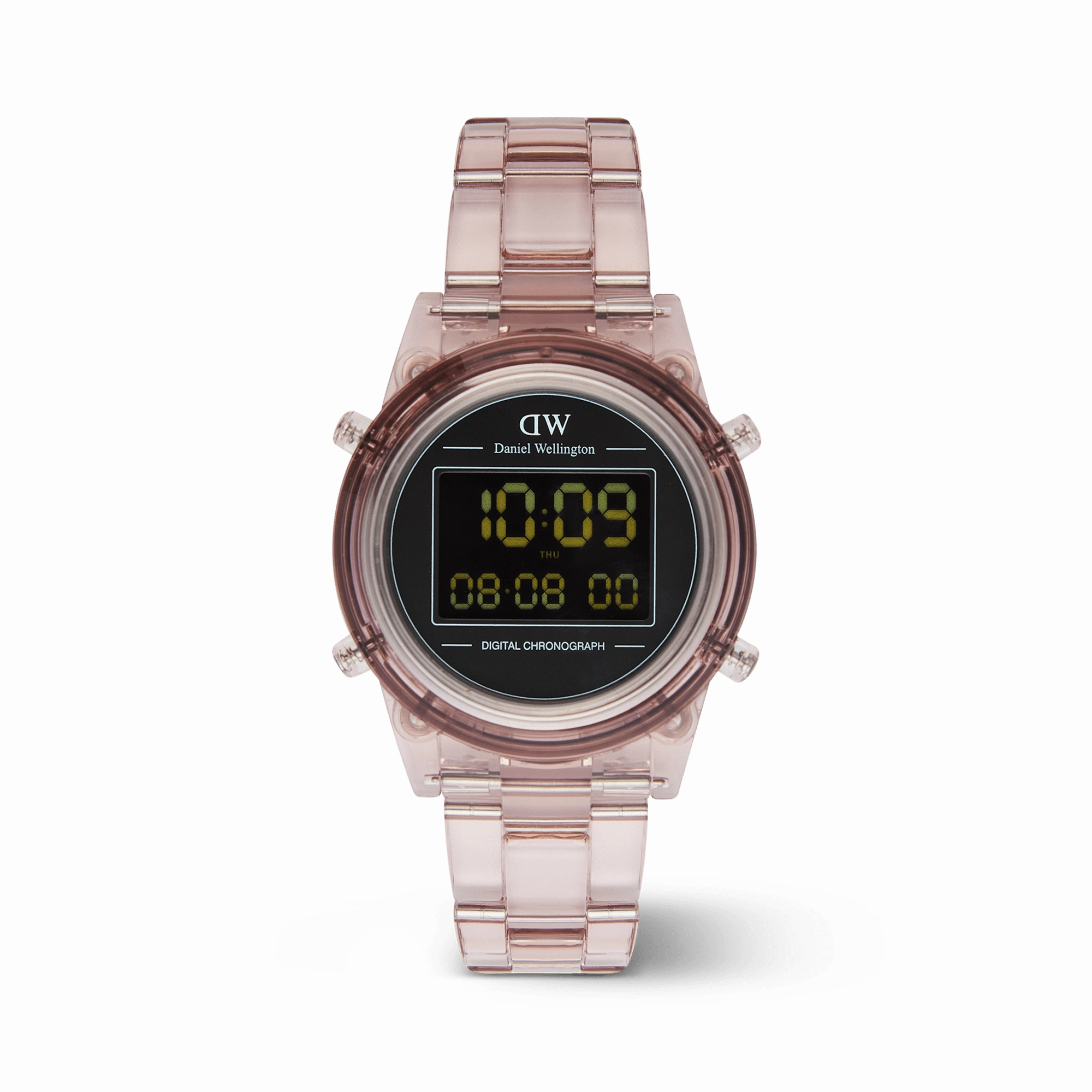 Daniel Wellington Retro Digital Dark Pink Watch 