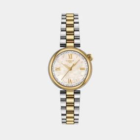 Desir Women Quartz White Mother Of Pearl Dial Analog Stainless Steel Watch T1520102211801 budget    watches    watches classic