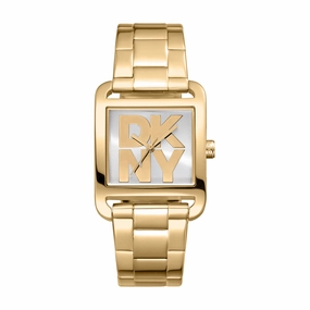 DKNY City Maxi Silver Dial Stainless Steel Watch DK1L001M0045 