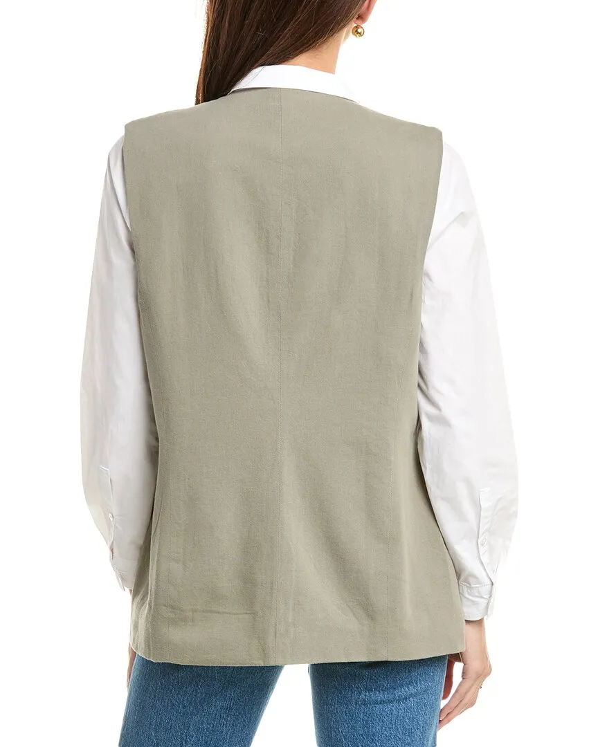DL1961 Zia Linen-Blend Vest