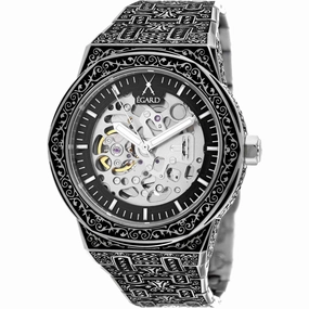 Egard Men's Watch - Bermuda Skeleton Quartz Silver Dial Bracelet | WCH-5080-G1G103 Luxury Quartz Watch Quartz Watch Sale