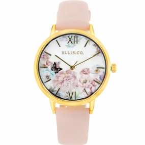Ellis & Co Women's Watch Affordable Leather Watch Leather Watch Discount