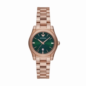 Emporio Armani Rose Gold Stainless Steel Elegant Watch AR11639 