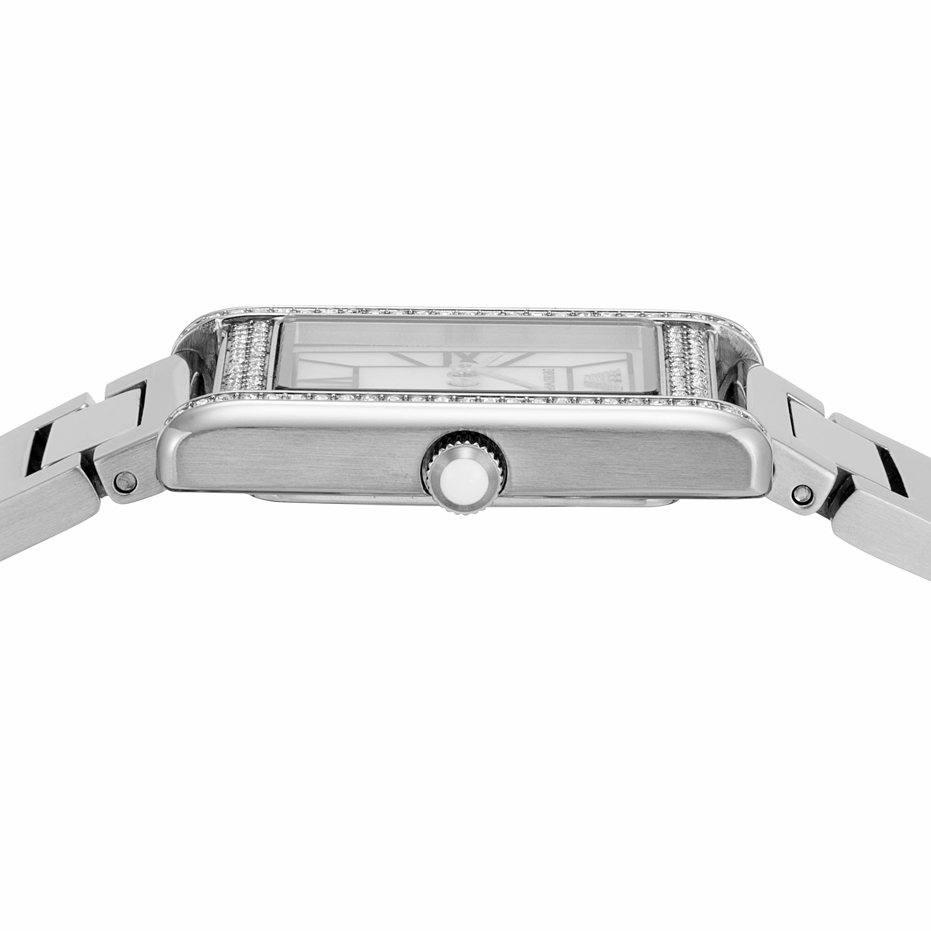 Emporio Armani Two-Hand Mother of Pearl Dial Stainless Steel Watch AR11625