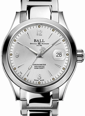Engineer III Ohio Chronometer Silver Ref. NM9026C-S5CJ-SL - 904L Steel 