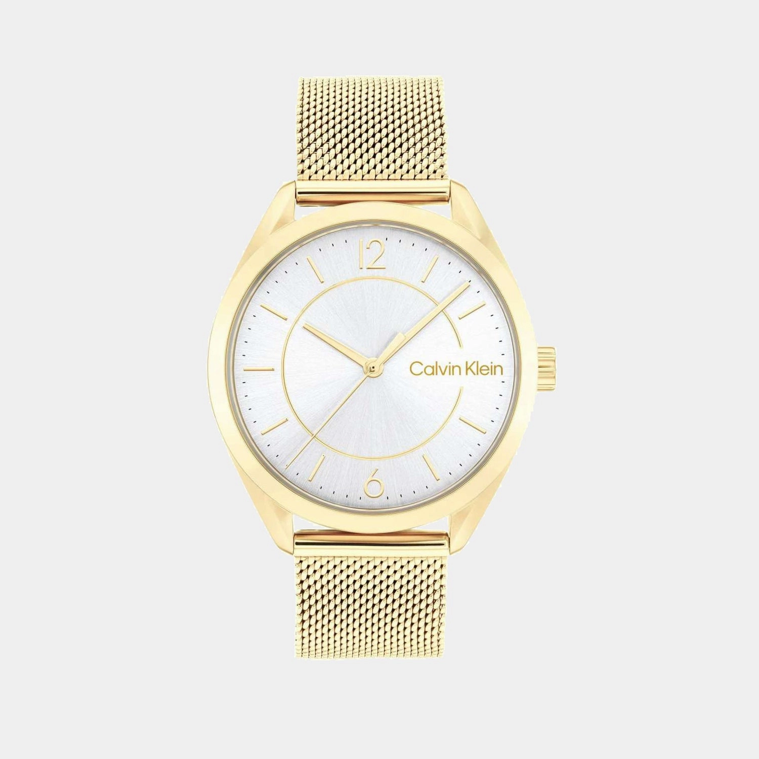Essentials Women Quartz Gold Dial Analog Stainless Steel Watch 25200195 women watches best women watches affordable women's watches branded women watches