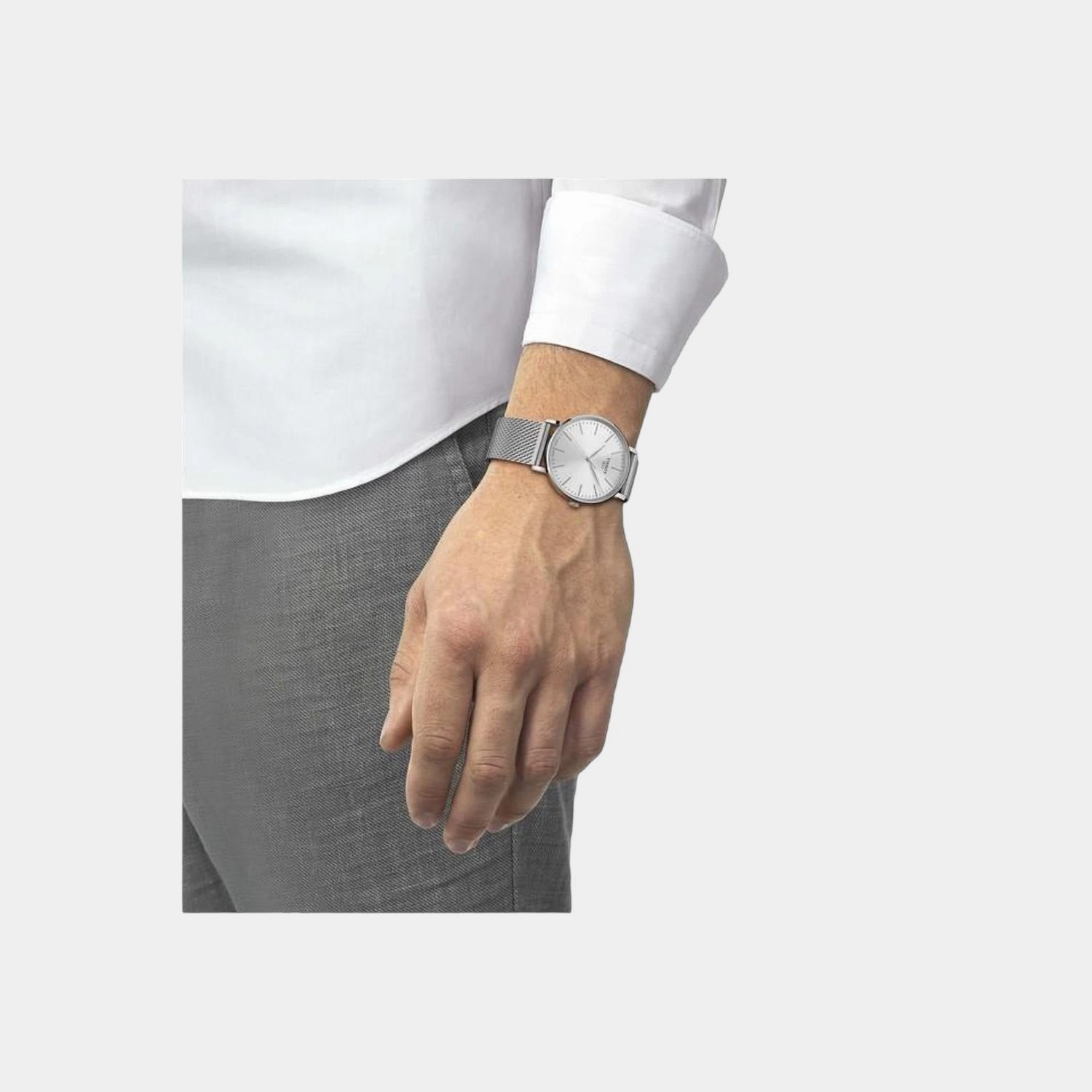 Everytime Quartz Men Analog Stainless Steel Watch T1434101101100