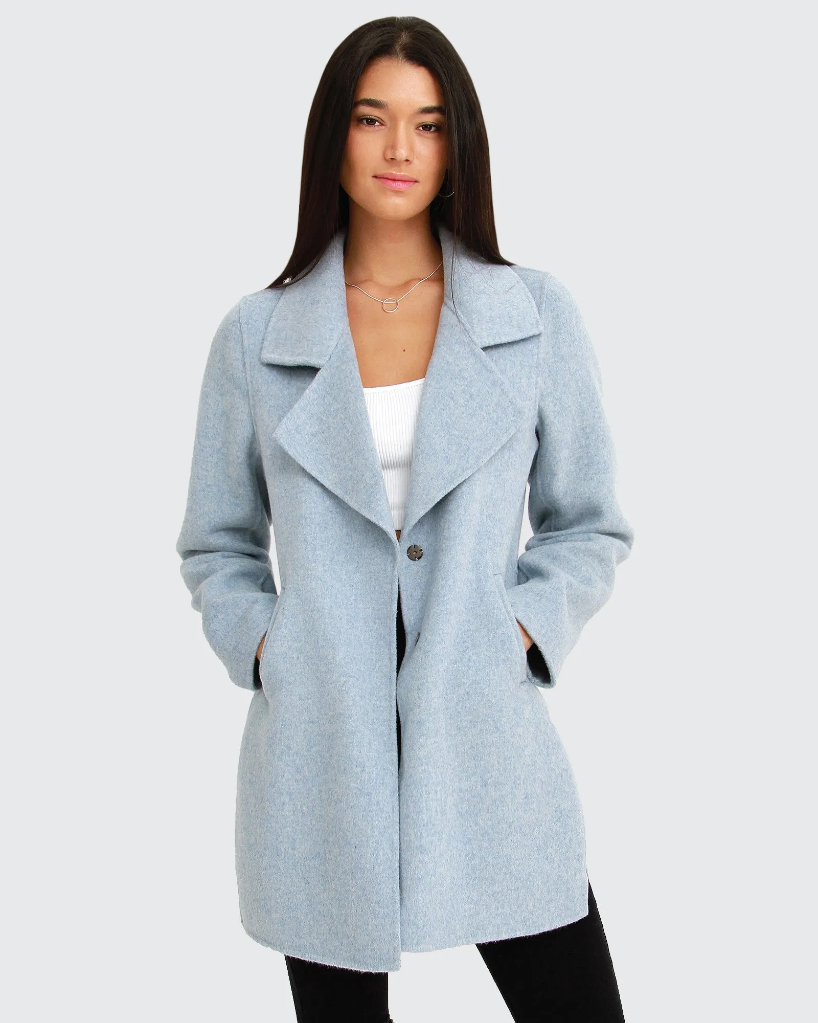 Ex-Boyfriend Wool Blend Oversized Jacket