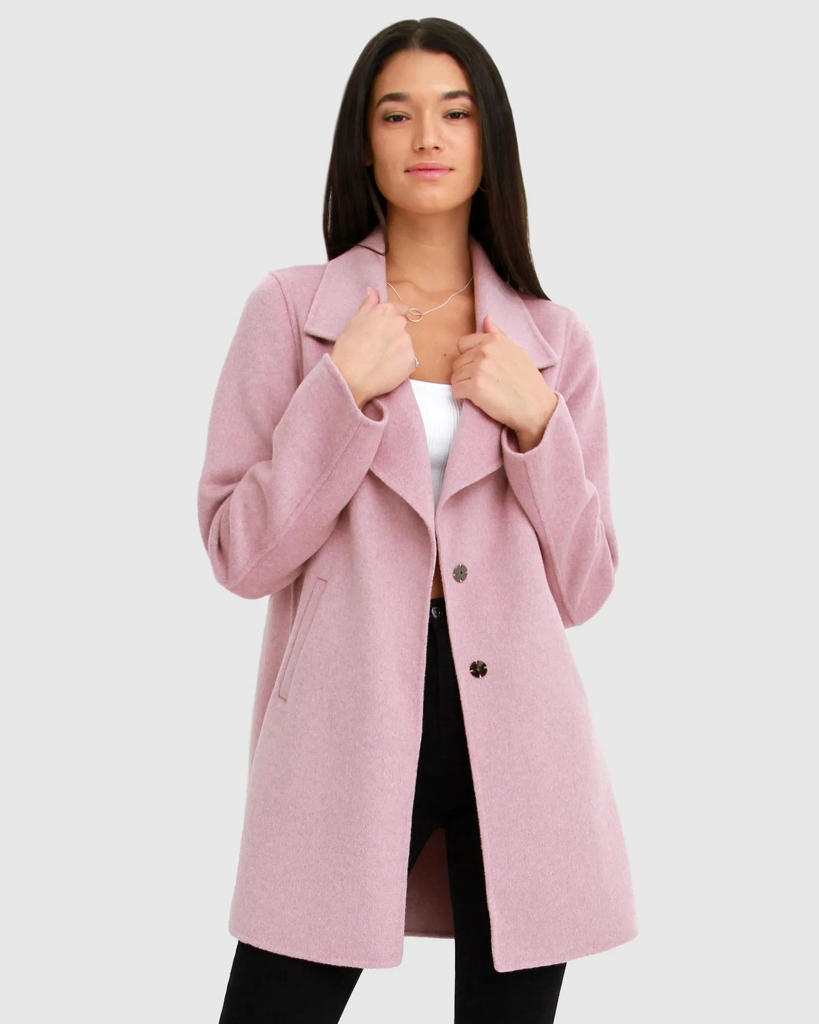 Ex-Boyfriend Wool Blend Oversized Jacket