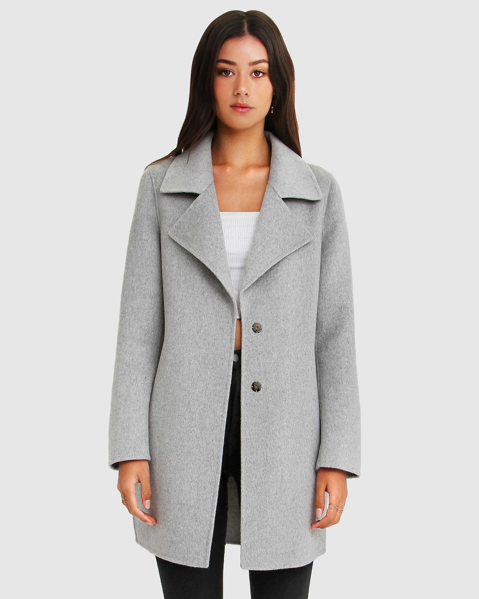 Ex-Boyfriend Wool Blend Oversized Jacket