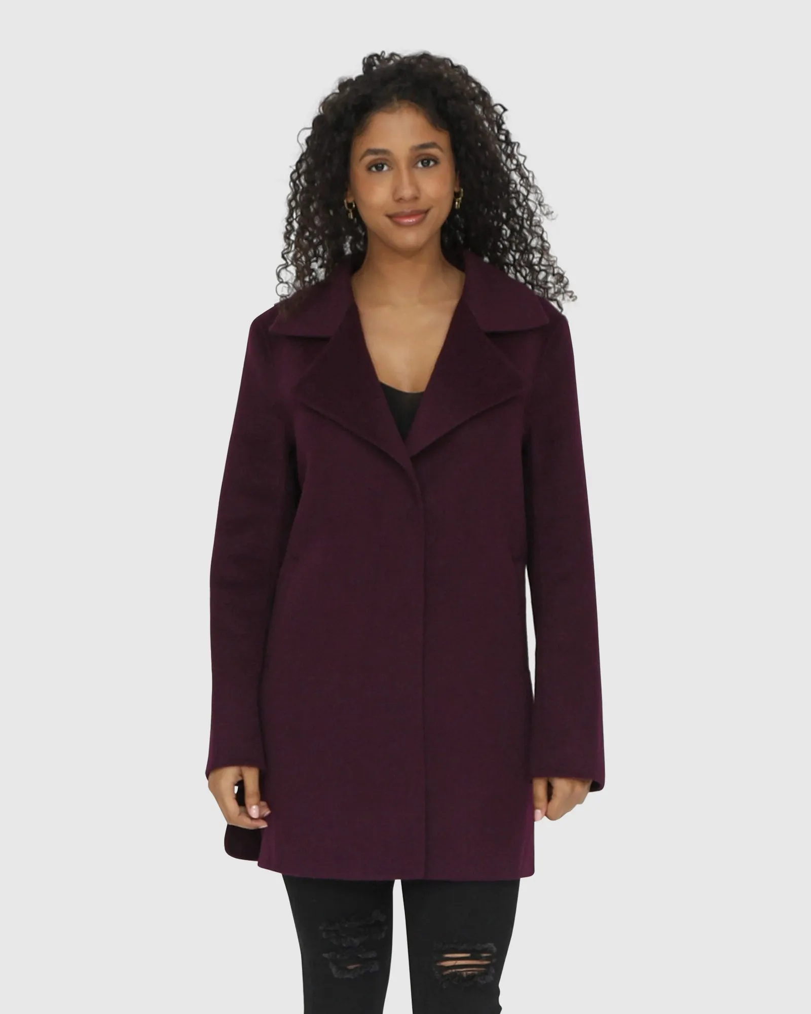 Ex-Boyfriend Wool Blend Oversized Jacket