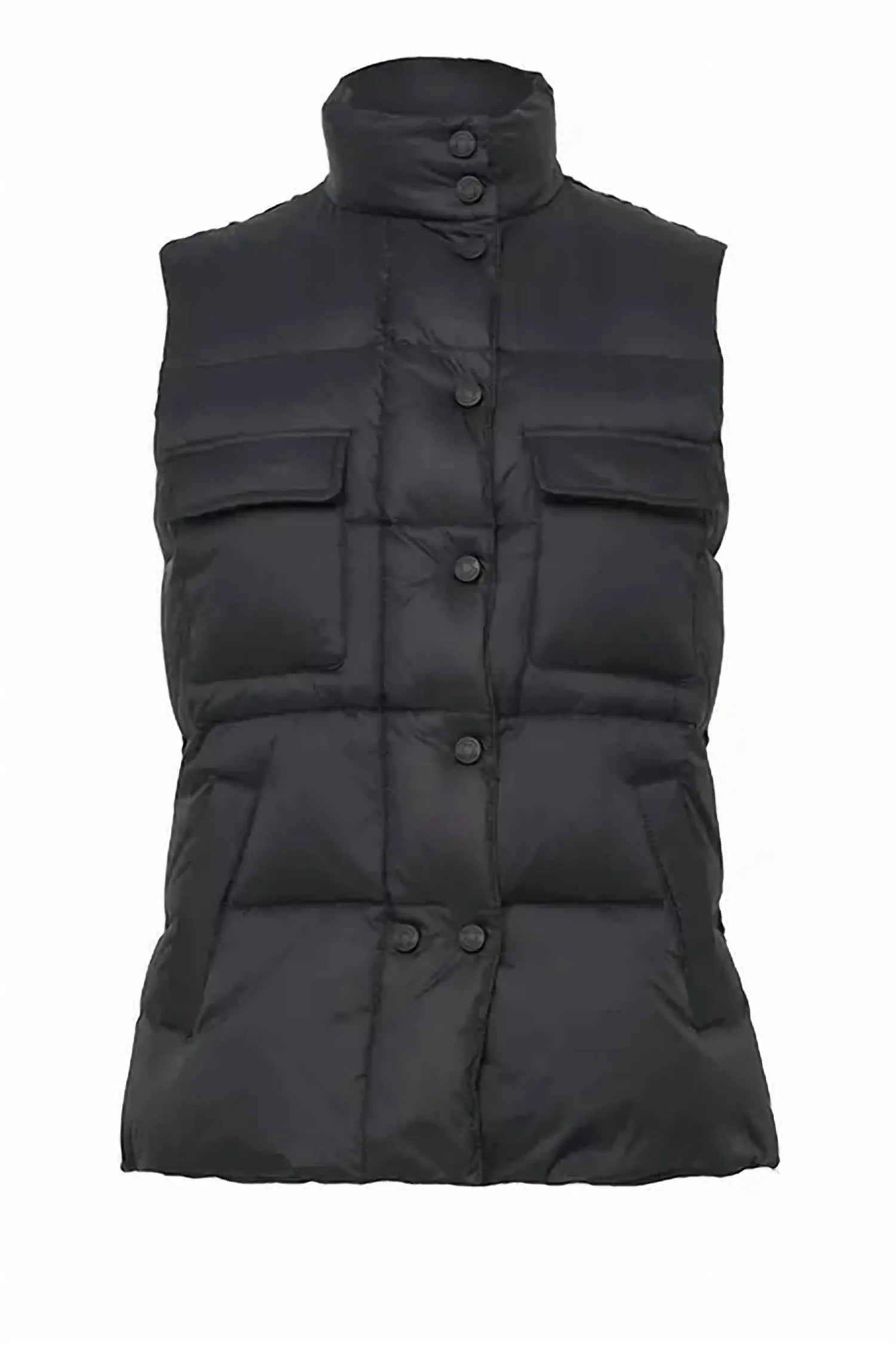 Fallon Vest In Black
