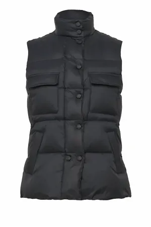 Fallon Vest In Black