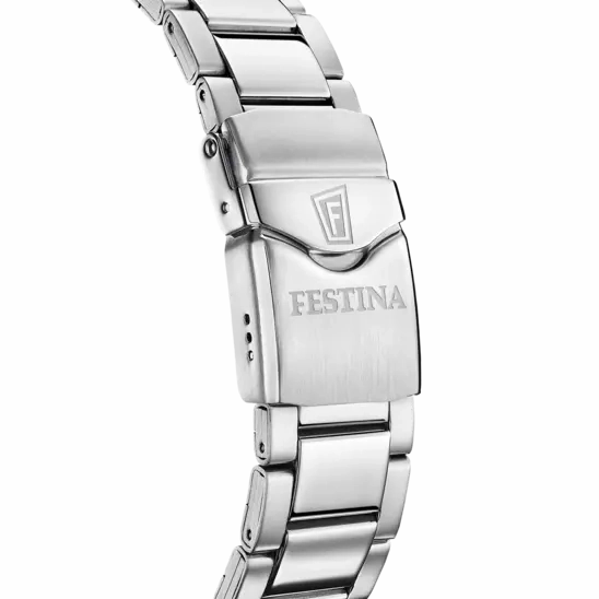 Festina Blue Dial Stainless Steel Bracelet Men's Watch F20663/5