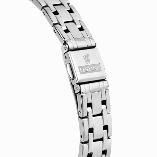 Festina Women's Sophisticated Stainless Steel Watch with Bordeaux Dial F20600/2