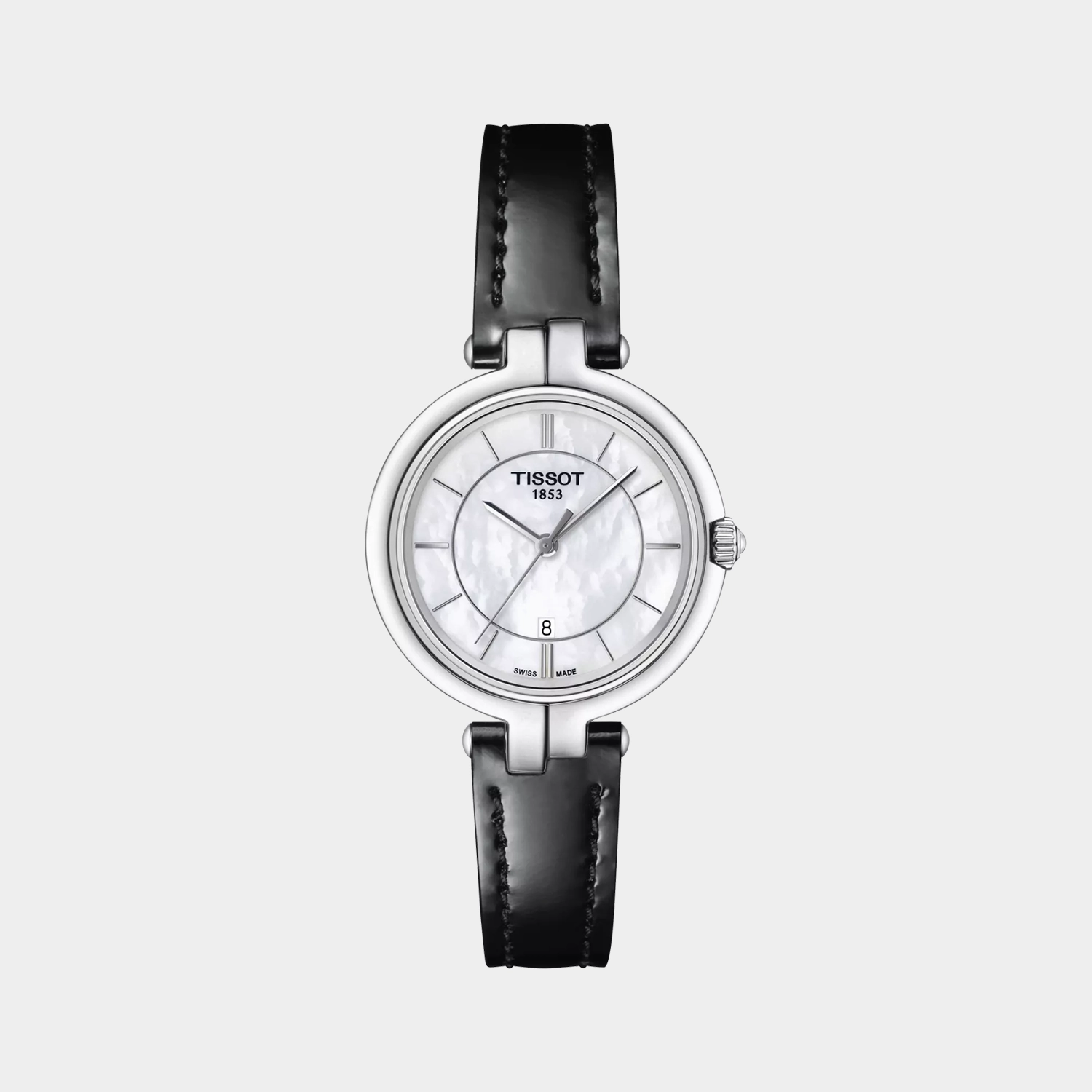 Flamingo T-Lady Women Analog White Mother-Of-Pearl Dial Quartz Leather Watch T0942101611100 women watches best women watches affordable women's watches branded women watches