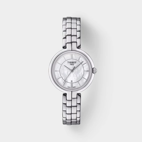 Flamingo Women Quartz Mother Of Pearl Dial Analog Stainless Steel Watch T0942101111100 budget    watches    watches classic