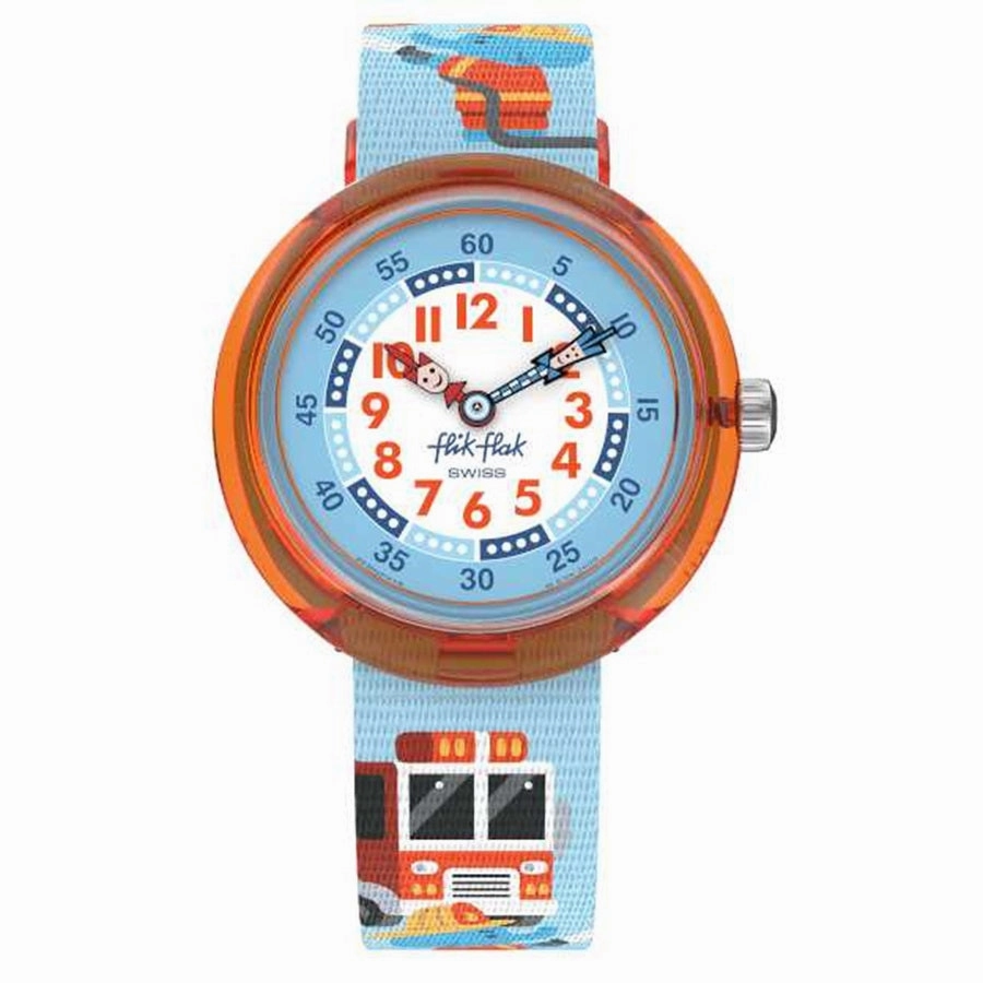 Flik Flak Fire Stopper Kids Watch FBNP218 