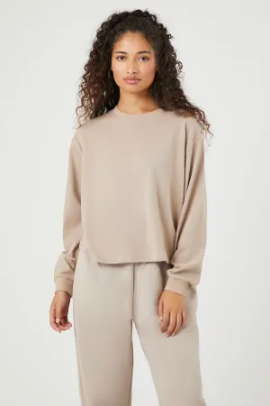 Forever 21 Women's Cotton-Blend Jersey Knit Top Goat Forever 21
