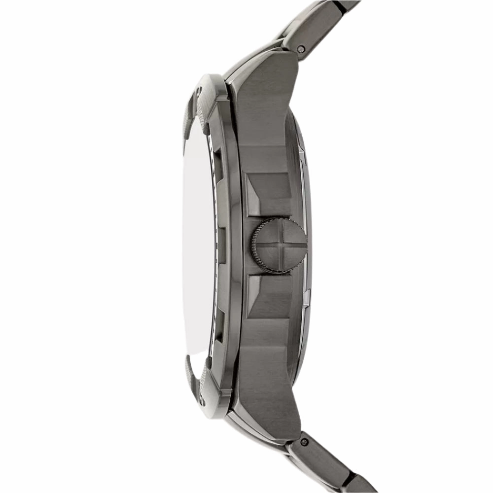 Fossil Bronson Smoke Grey Stainless Steel Mens Watch ME3218