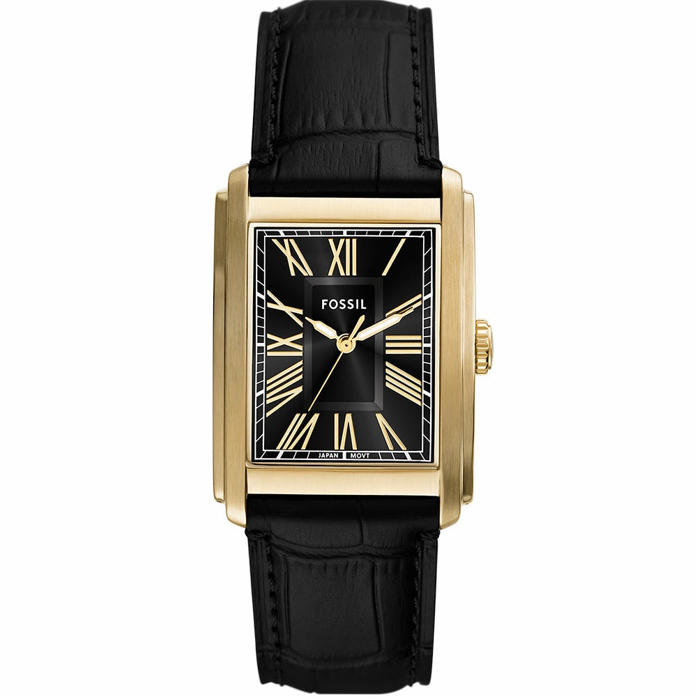 Fossil Carraway FS6091 Affordable Leather Watch Leather Watch Discount