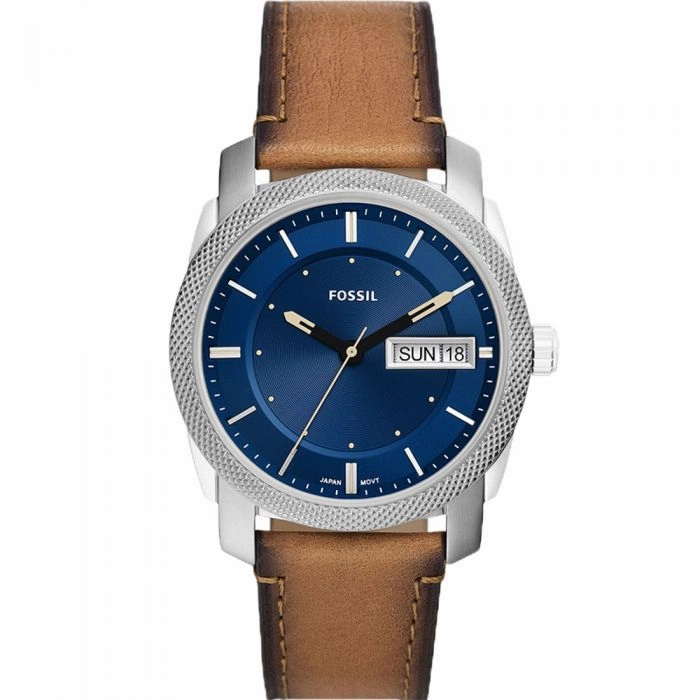 Fossil Machine FS5920 Affordable Leather Watch Leather Watch Discount