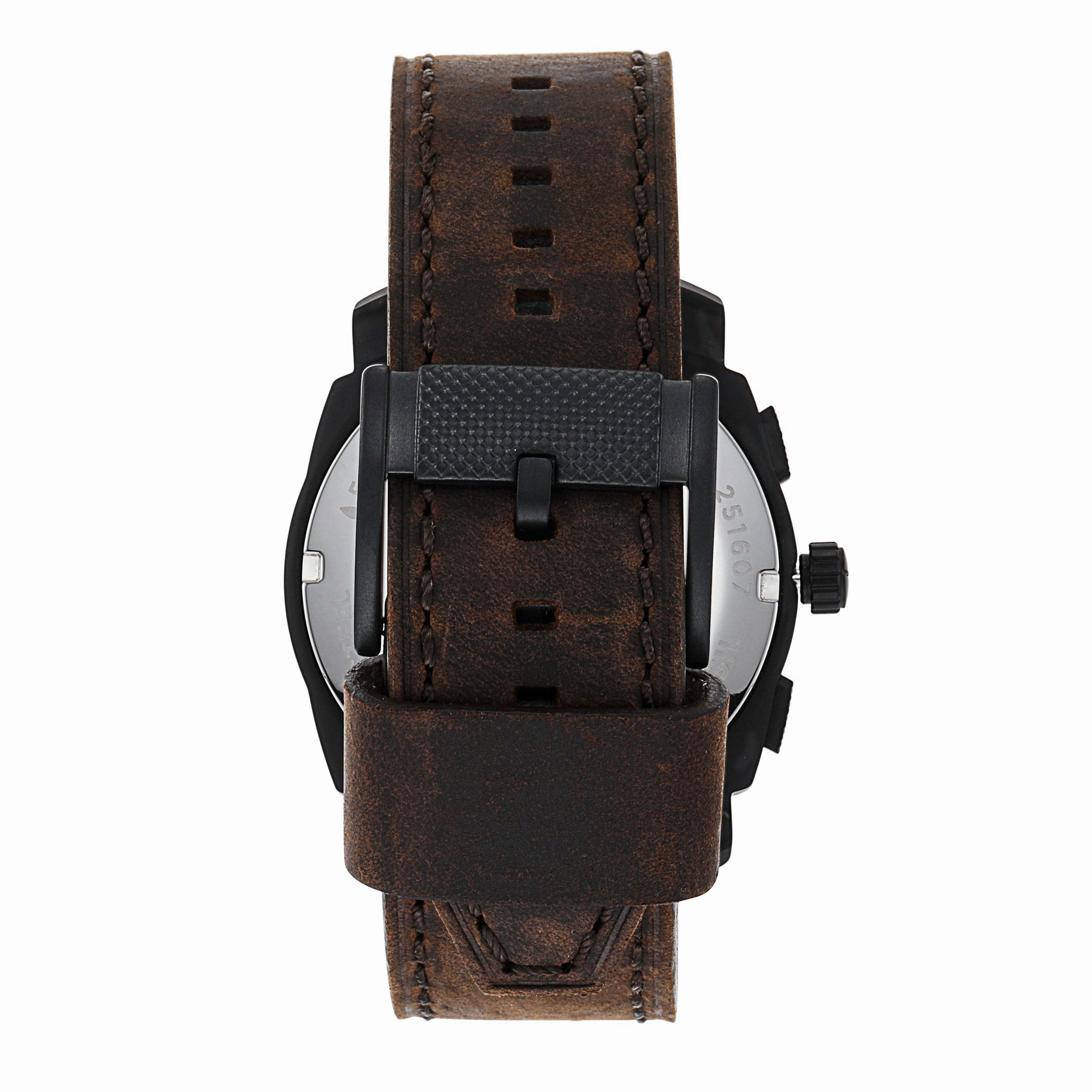 Fossil Modern Machine Chronograph Watch and Braided Leather Bracelet Set FS5251SET