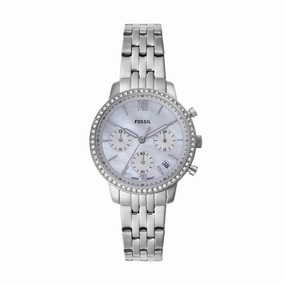 Fossil Neutra Chronograph White Dial Stainless Steel Watch ES5357 