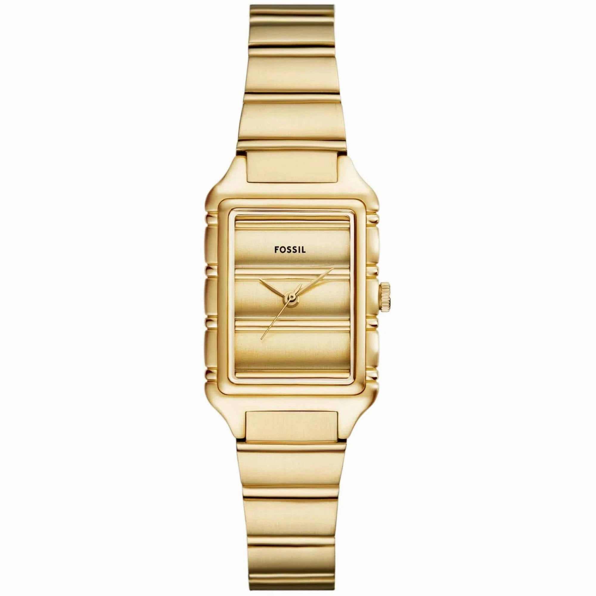 Fossil Women's Watch - Raquel Quartz Gold Tone Dial Yellow Gold Bracelet | ES5389 Luxury Quartz Watch Quartz Watch Sale