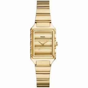 Fossil Women's Watch - Raquel Quartz Gold Tone Dial Yellow Gold Bracelet | ES5389 Luxury Quartz Watch Quartz Watch Sale