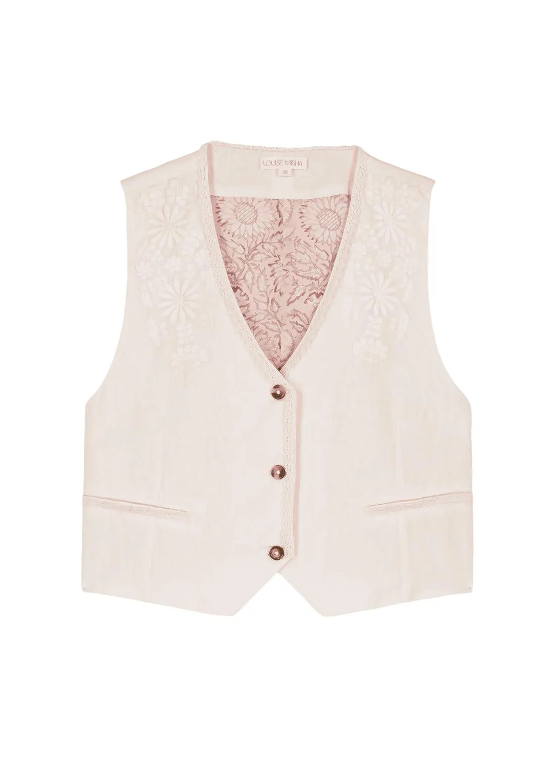 Frankie Waistcoat In Cream