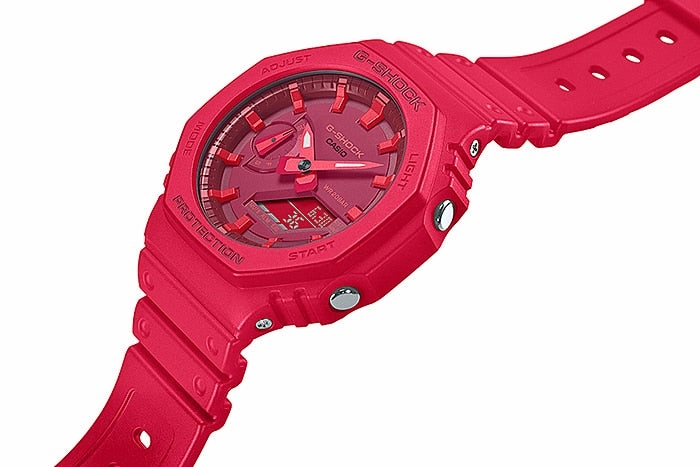 G-Shock    Red Carbon Core Guard GA2100-4A