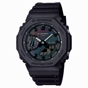 G-Shock Analog Digital Black Resin Band Watch GA2100RW-1A 