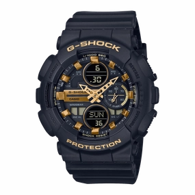 G-Shock Analog Digital DUO Mid Size Black Resin Band Watch GMAS140M-1A,quartz watch, quartz watches for men, quartz watches for women, best quartz watch, minimalist quartz watch, luxury quartz watch, waterproof quartz watch,analog quartz watch, digital qua