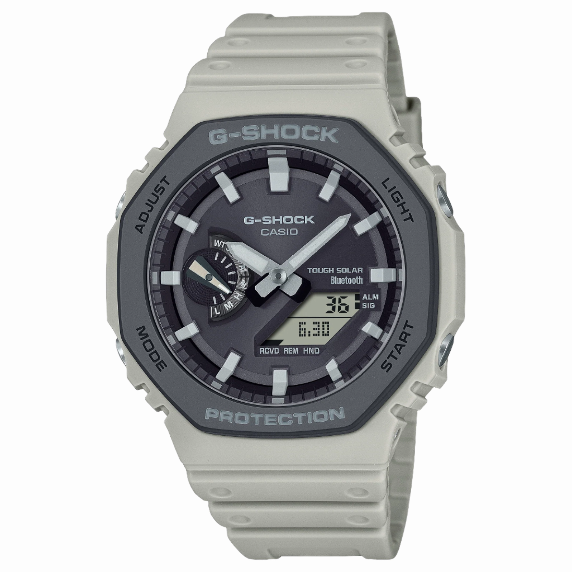 G-Shock  Analog Digital  Grey Dial White Resin Band Watch GAB2100LUU-5A,quartz watch, quartz watches for men, quartz watches for women, best quartz watch, minimalist quartz watch, luxury quartz watch, waterproof quartz watch,analog quartz watch, digital qu