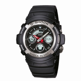 G-Shock Analogue Digital World Time Mens Watch AW590-1 