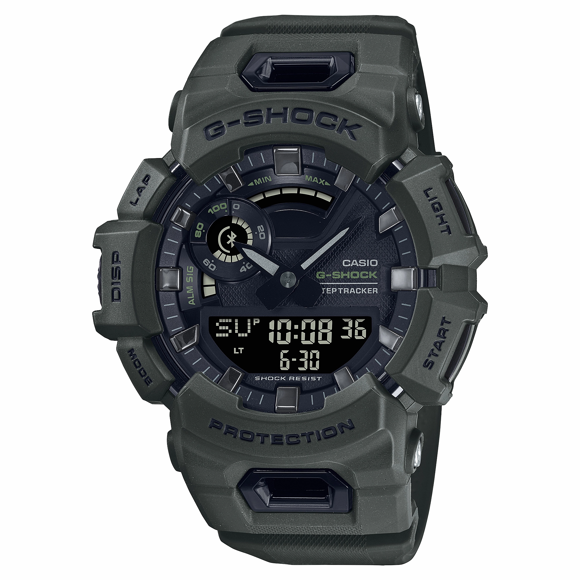 G-Shock Bluetooth Green Resin Band Watch GBA900UU-3A 
