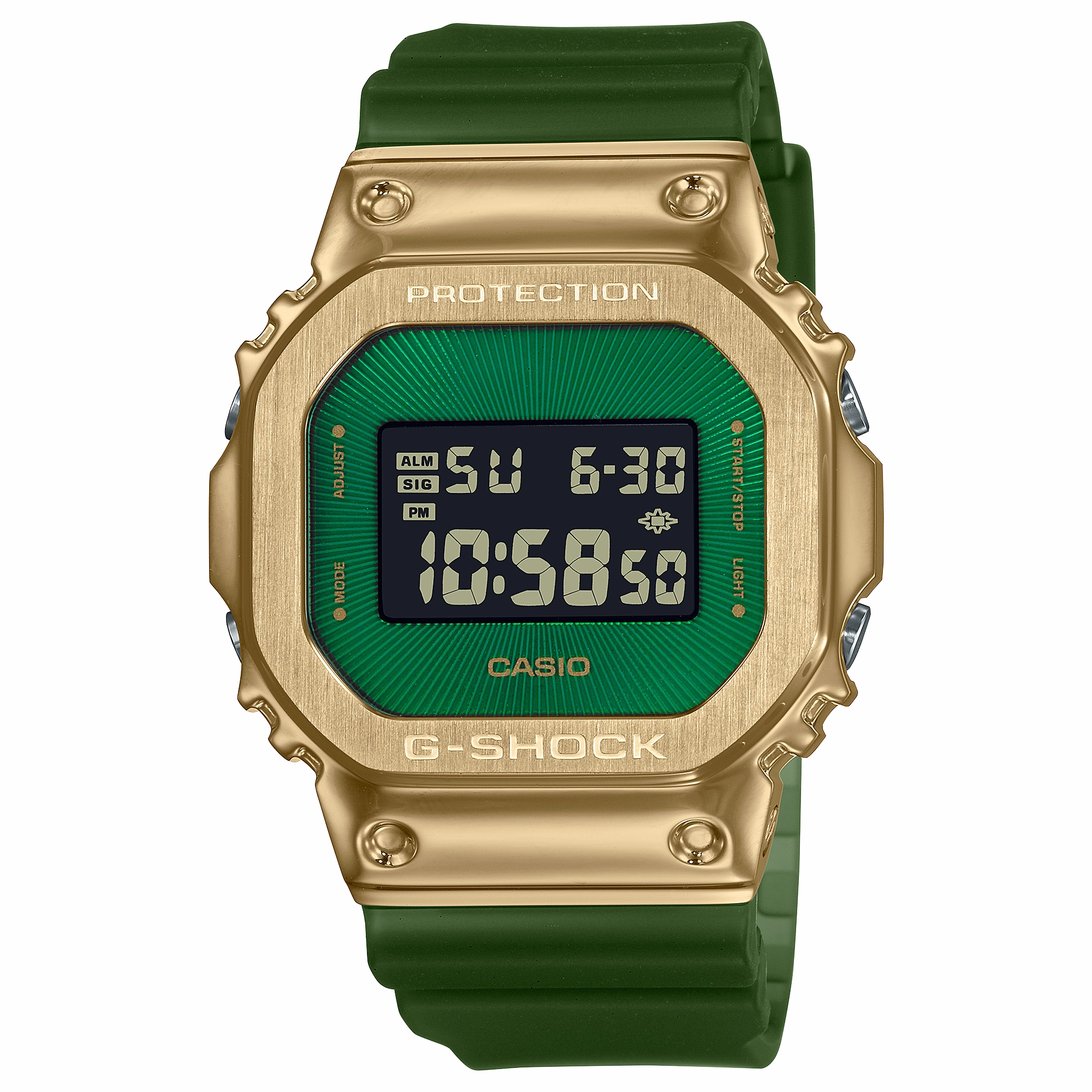 G-Shock Digital Green Resin Band Watch GM5600CL-3D,quartz watch, quartz watches for men, quartz watches for women, best quartz watch, minimalist quartz watch, luxury quartz watch, waterproof quartz watch,analog quartz watch, digital quartz watch,affordable