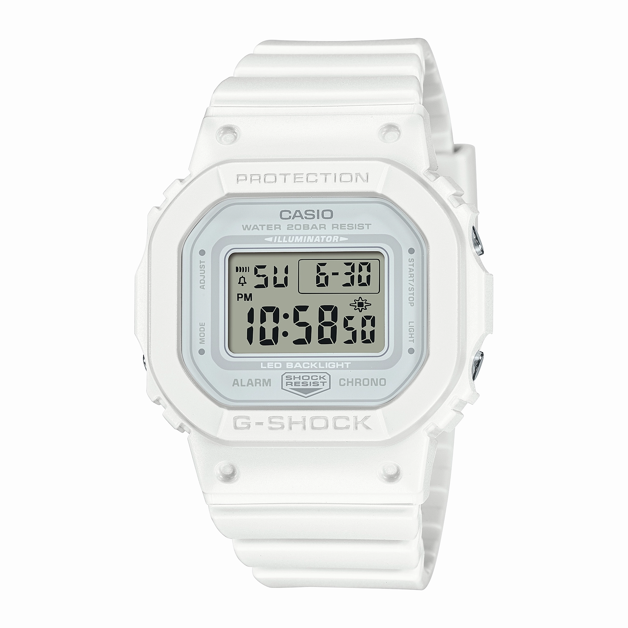 G-Shock Mid Digital White Resin Band Watch GMDS5600BA-7D,quartz watch, quartz watches for men, quartz watches for women, best quartz watch, minimalist quartz watch, luxury quartz watch, waterproof quartz watch,analog quartz watch, digital quartz watch,affo