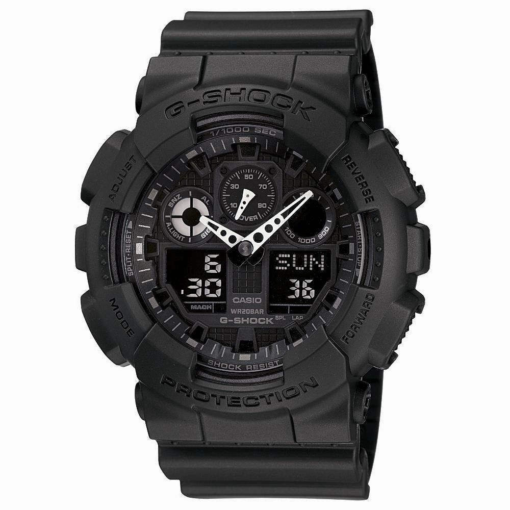 G-Shock Military Matte Black Men's Watch GA100-1A1,quartz watch, quartz watches for men, quartz watches for women, best quartz watch, minimalist quartz watch, luxury quartz watch, waterproof quartz watch,analog quartz watch, digital quartz watch,affordabl