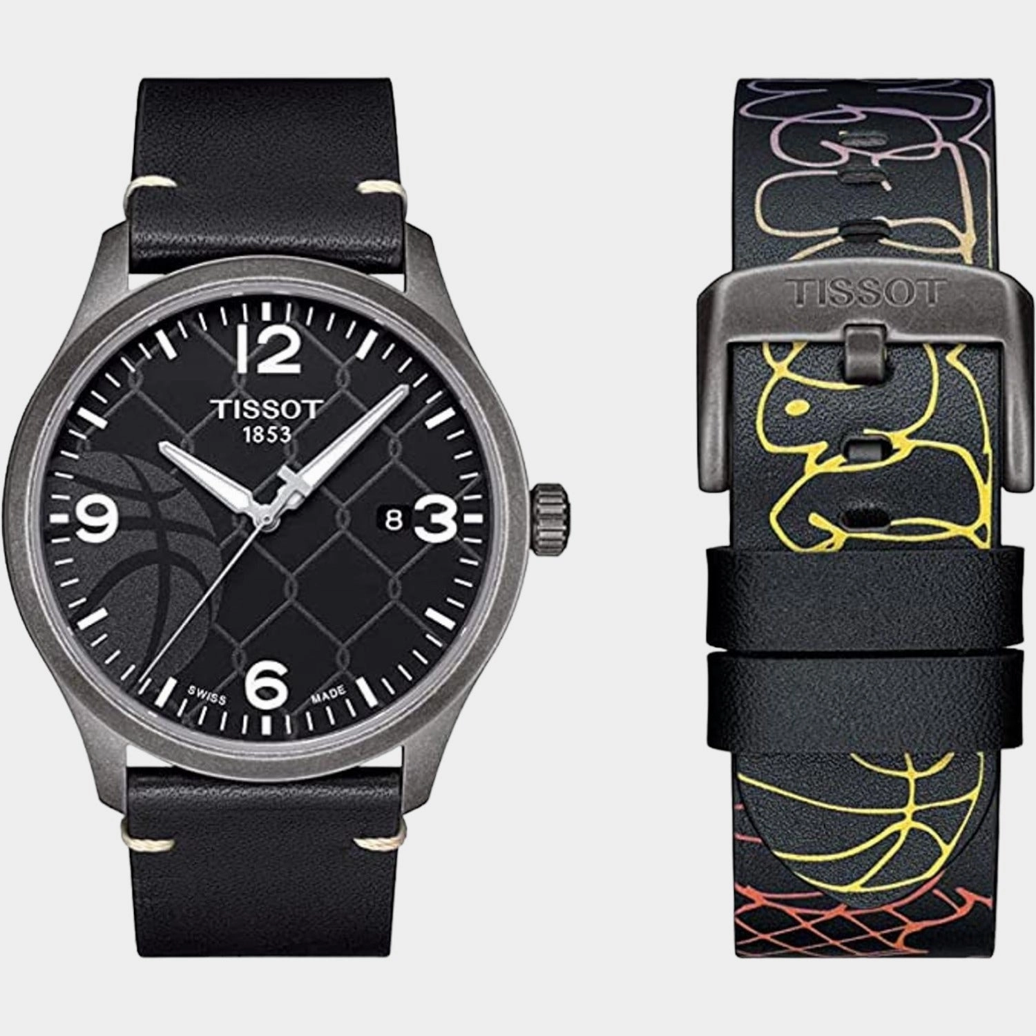 Gent Xl Men Analog Leather Watch T1164103606700
