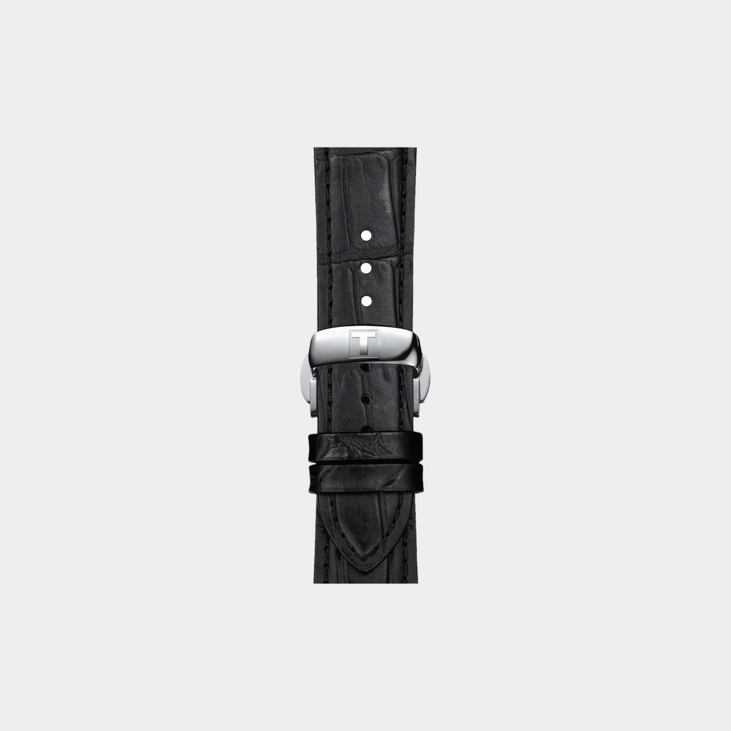 Gentleman Men Analog Leather Watch T1274101604101