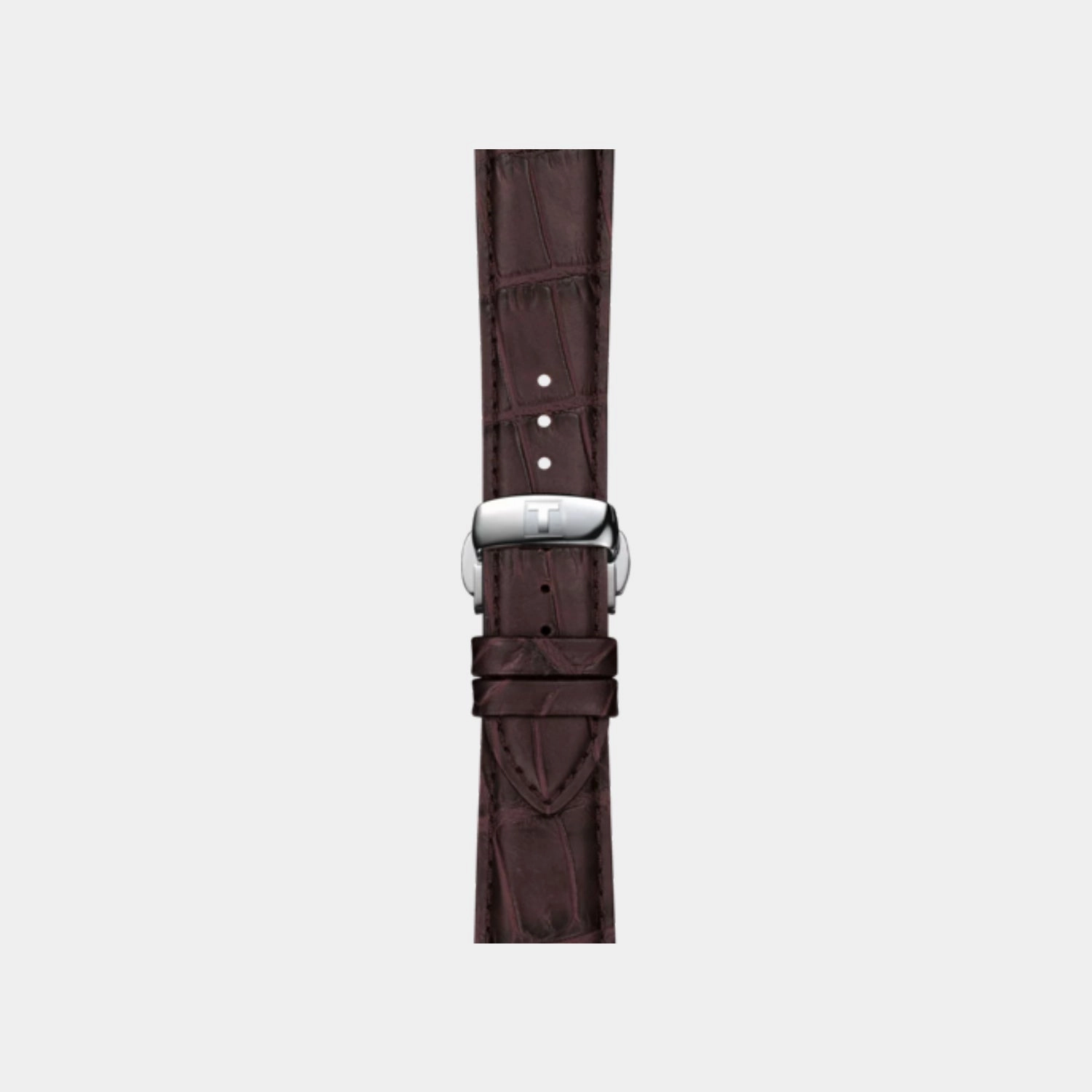 Gentleman Powermatic 80 Men Black Dial Analog Leather Watch T1274071605101