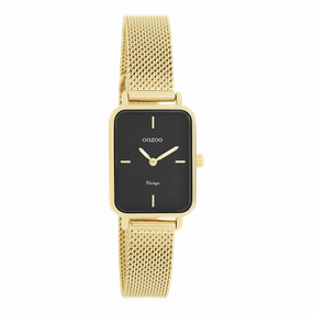 Gold coloured OOZOO watch with metal mesh bracelet - C20354,seiko watches,couple watches,watches designer,watches discount,women watches,best women watches,high end women's watches,high quality women's watches