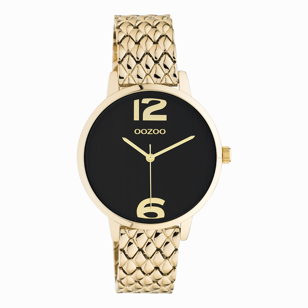 Gold coloured OOZOO watch with stainless steel bracelet - C11023,seiko watches,couple watches,watches designer,watches discount,women watches,best women watches,high end women's watches,high quality women's watches