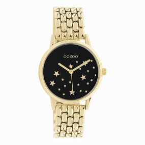 Gold coloured OOZOO watch with stainless steel bracelet - C11029,seiko watches,couple watches,watches designer,watches discount,women watches,best women watches,high end women's watches,high quality women's watches